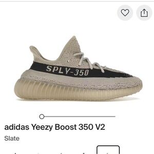 Yeezy Adidas Boost 350 V2 Slate Gray & Black new!!!